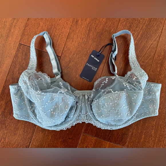 NEW Fantasie Ana Underwire Side Support Bra 40D US Blue - Picture 4 of 12